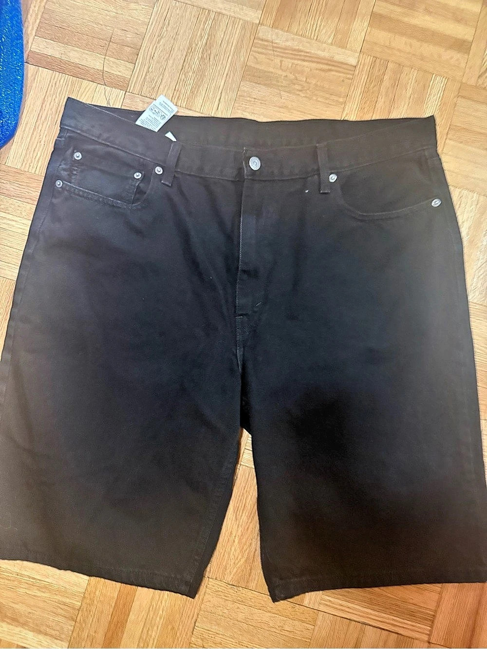 Levi's 469 Loose 12" Men's Shorts Loose Men's Black Shorts Waist 40